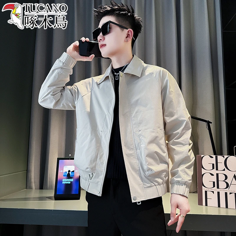 TUCANO/啄木鳥春秋季新款工装夹克休闲时尚百搭潮牌外套痞帅男士
