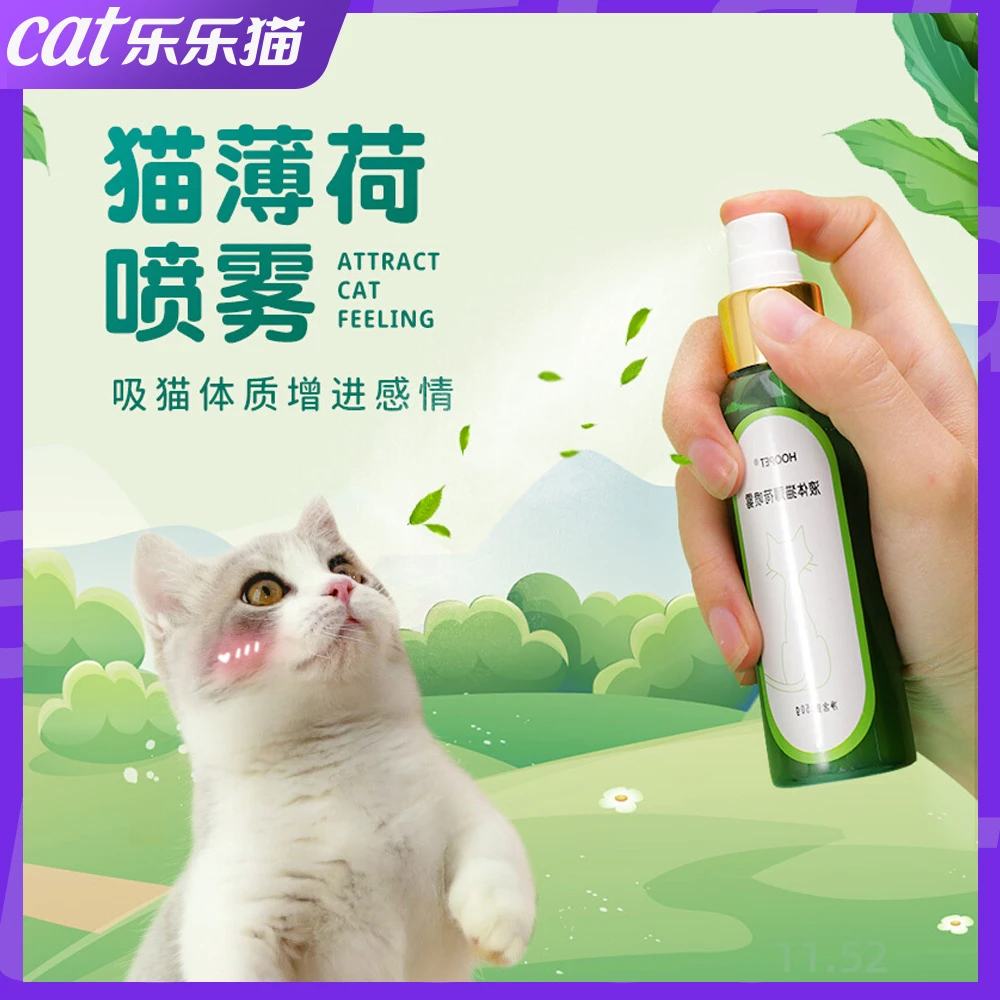 猫薄荷喷雾喷剂猫咪快乐水互动逗猫神器自嗨舒缓情绪猫草诱导剂