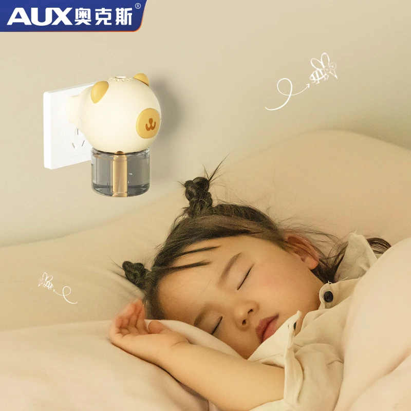 AUX/奥克斯电热蚊香液插电式家用灭蚊液电插式补充液驱蚊香液神器