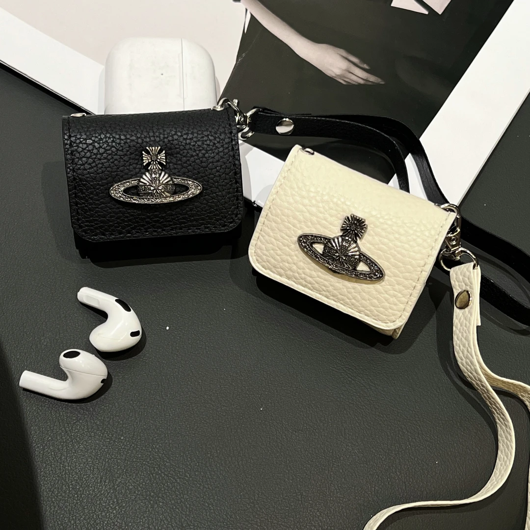 苹果airpodspro2耳机保护套鳄鱼纹潮牌3无线蓝牙2防护套女pro手提