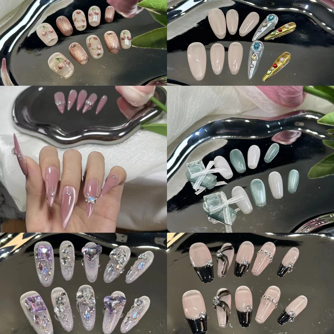 4.99纯手工穿戴甲268