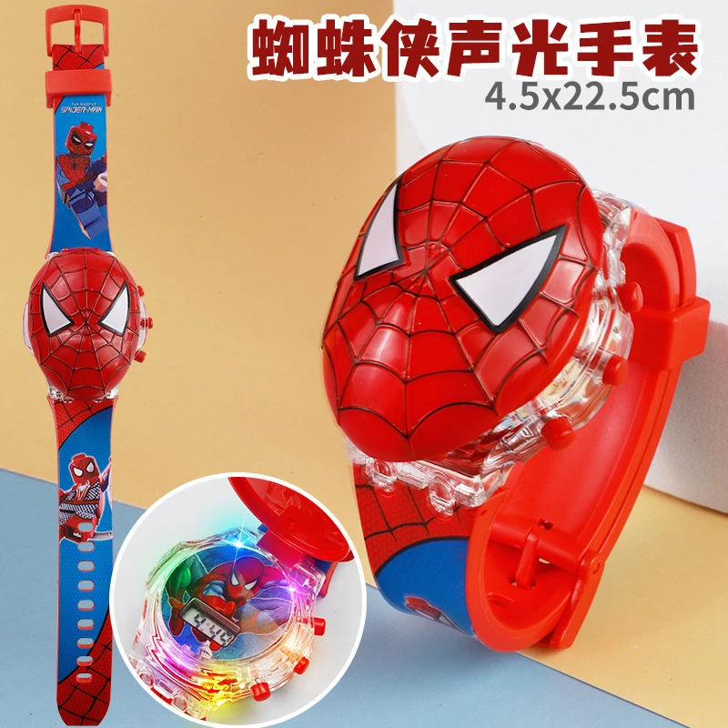 音乐手表冰雪奇缘闪烁手表超发光玩具电子男生小学生礼物孩子喜欢