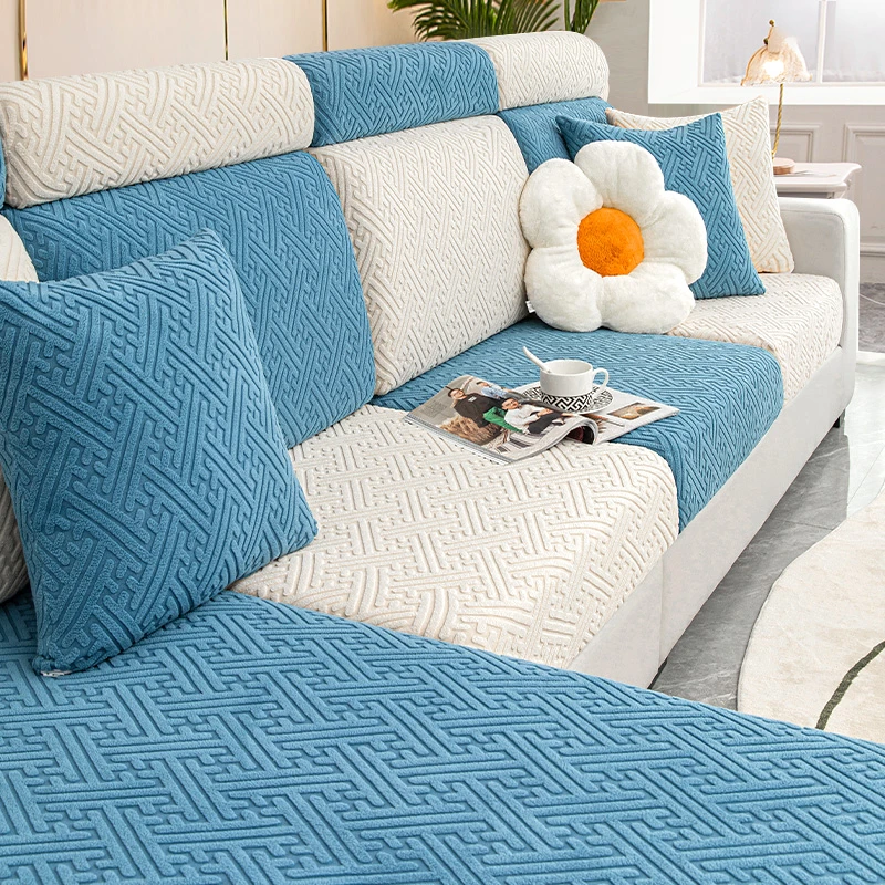 清灵沙发套罩全包套防滑沙发笠靠背盖布坐垫套四季通用防尘盖布巾