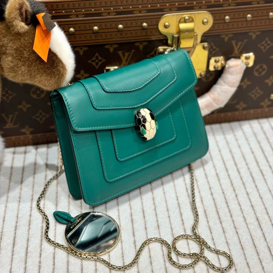 99新 BVLGARI/宝格丽 贝贝/宝格丽蛇头包 小号 包
