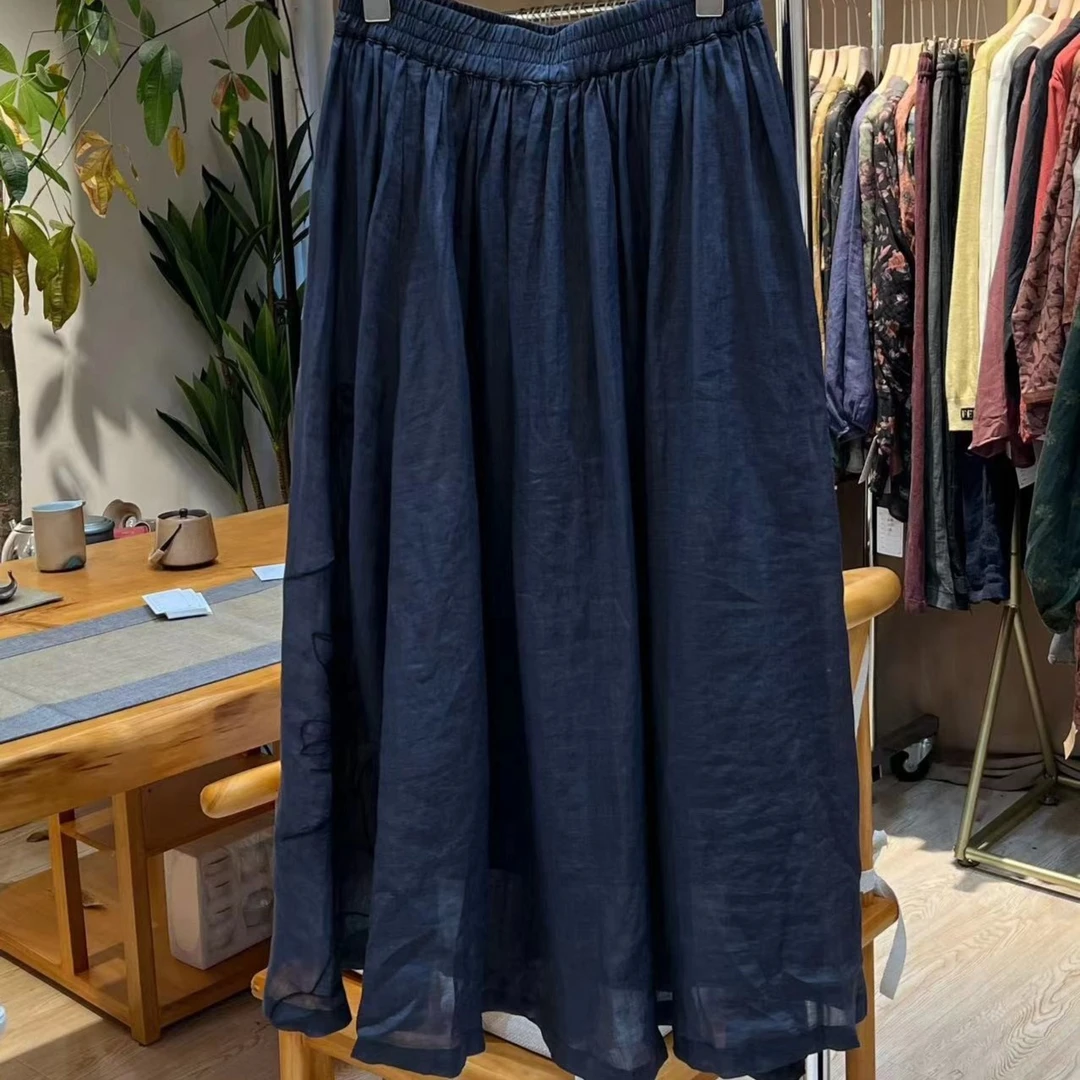 大宁女装 春季新品新款百搭宽松半身裙C394