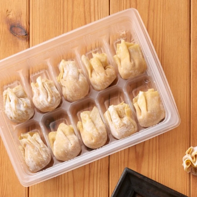 【靓仔码头】招牌口味云吞1盒，馄饨抄手扁食懒人早餐速食夜宵！