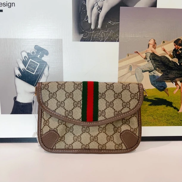 95新 GUCCI/古驰 兔兔奢/古驰夹子包/240518055