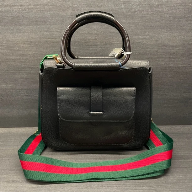 95新 GUCCI/古驰 小琪/古驰竹节手提包/240125005