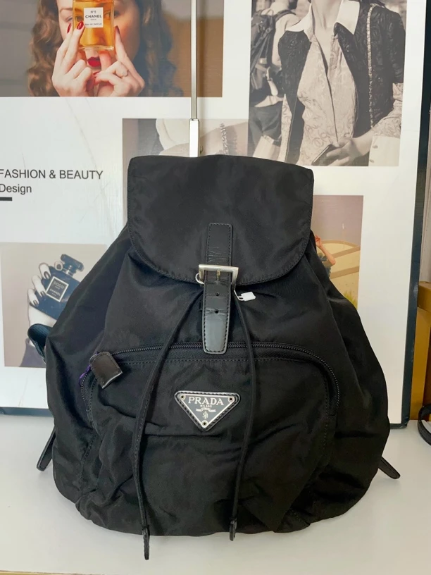 95新 Prada/普拉达 小琪/普拉达降落伞双肩包/240626113