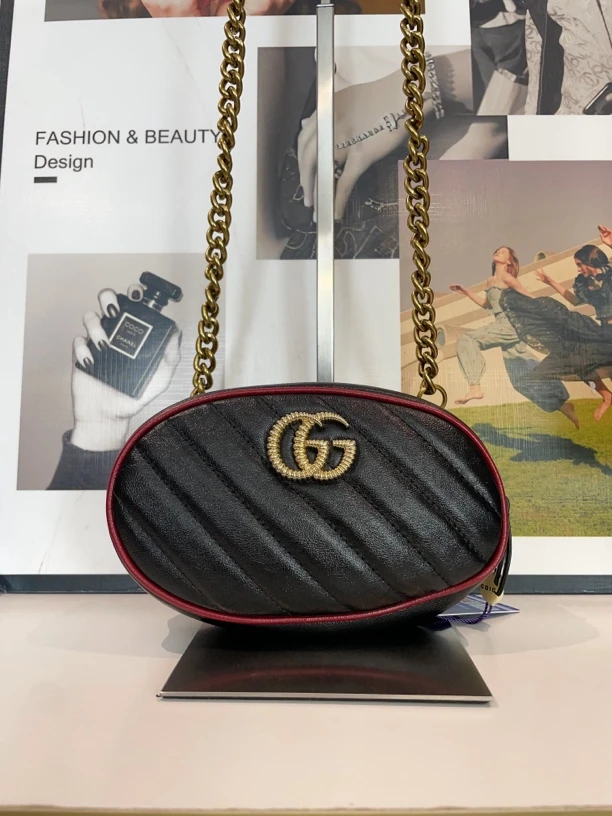 95新 GUCCI/古驰 兔兔奢/古驰腰包/240930003-9