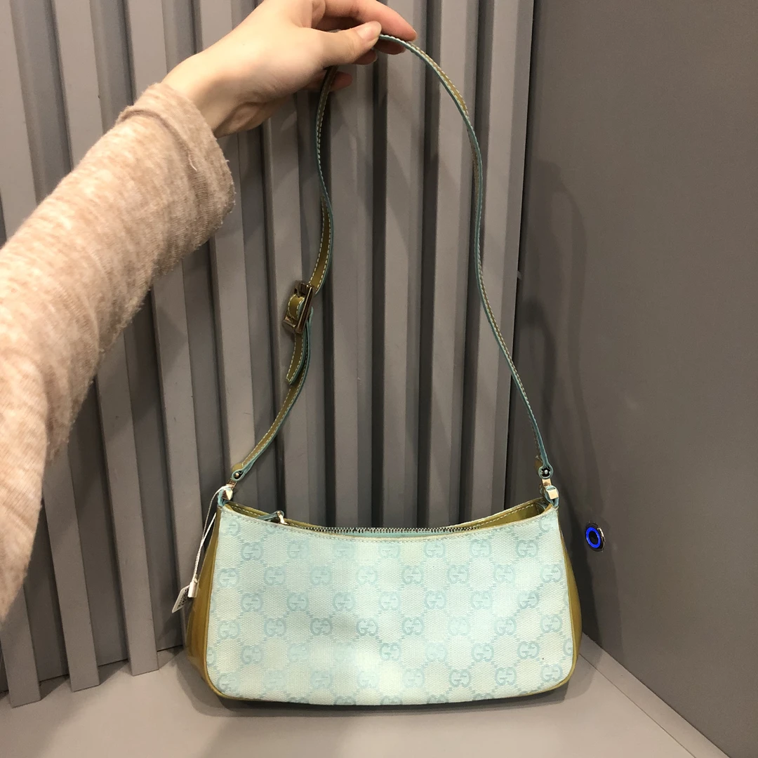95新 GUCCI/古驰 兔兔奢/古驰单肩包/240619068