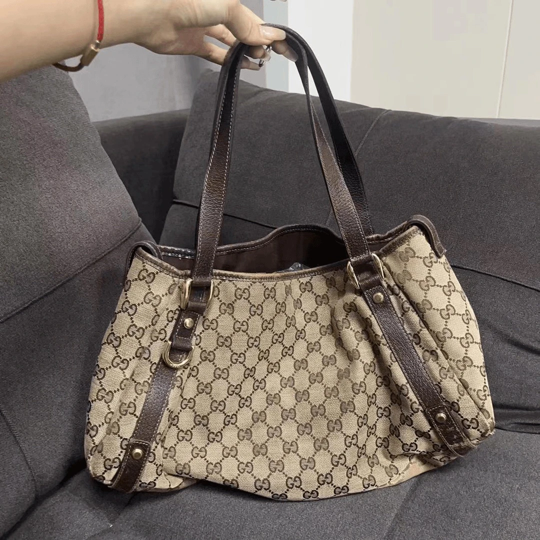 90新 GUCCI/古驰 兔兔奢/古驰托特包/240307080