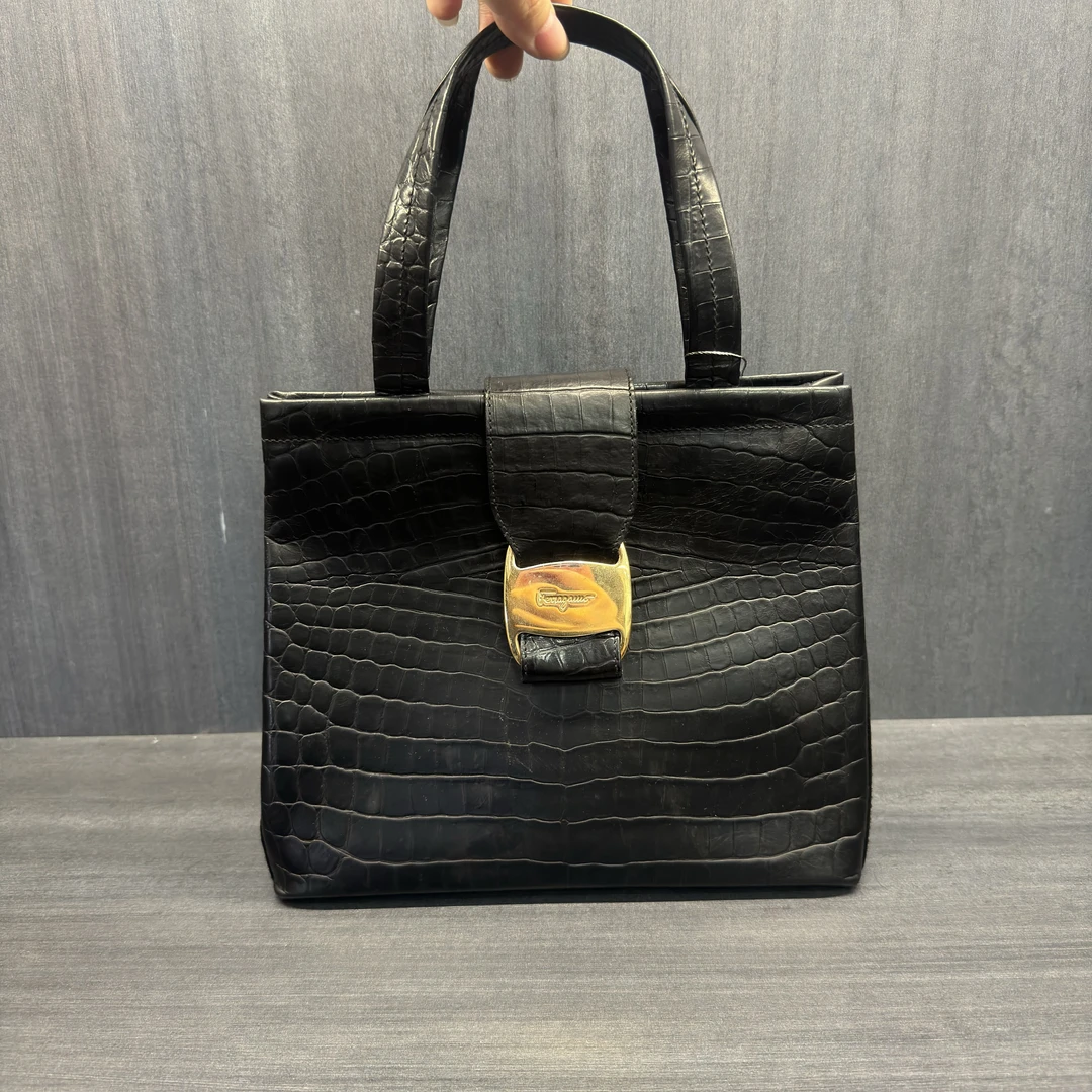 95新 FERRAGAMO/菲拉格慕 小琪/菲拉格慕手提包/240324082
