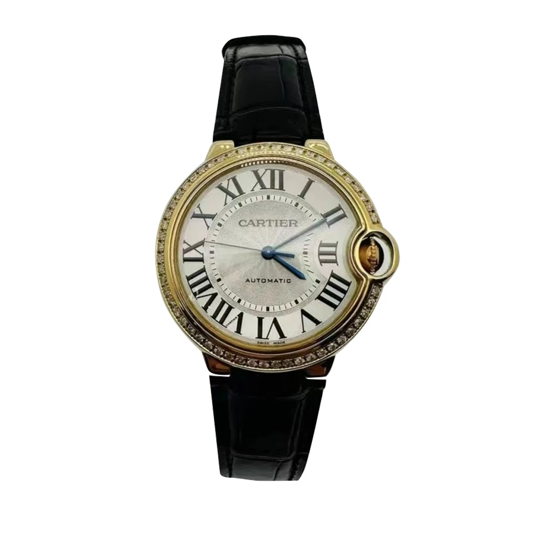99新 Cartier/卡地亚 蓝气球系列 W6900356 36黄金 机械中性 单表