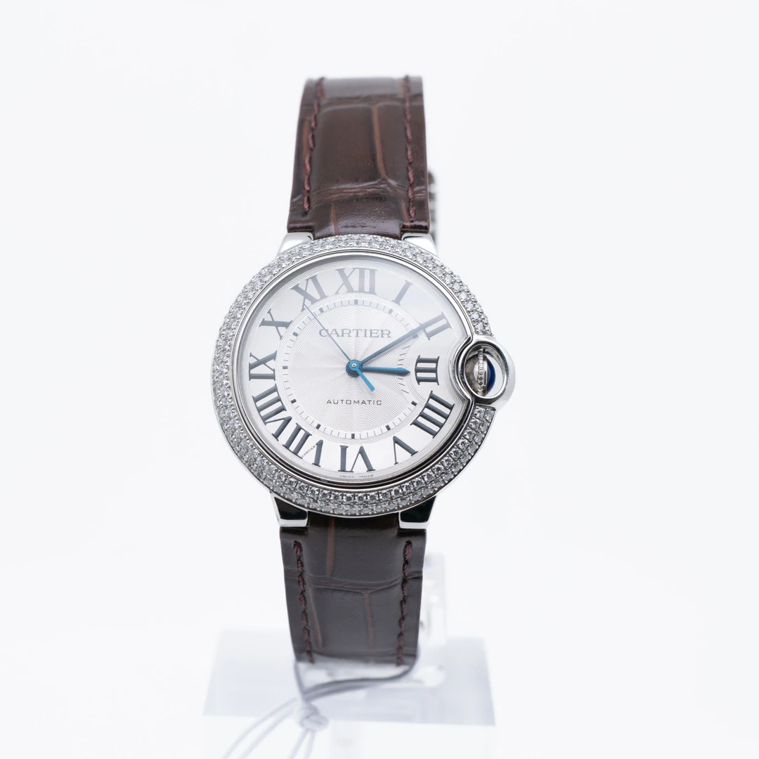 99新 Cartier/卡地亚 蓝气球W6920085 33精钢 机械中性 单表 后钻