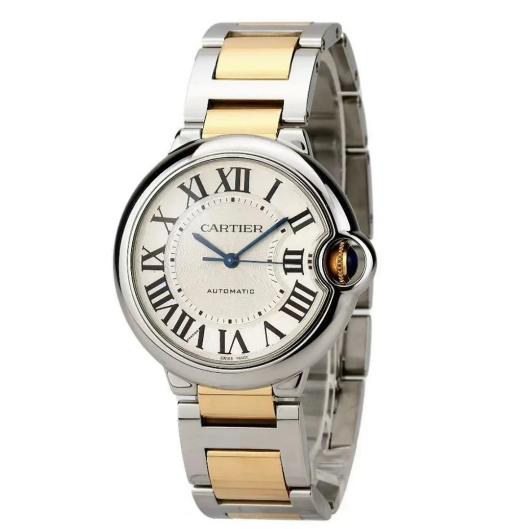 99新 Cartier/卡地亚 蓝气球 W6920047 36间金 机械 中性款  单表