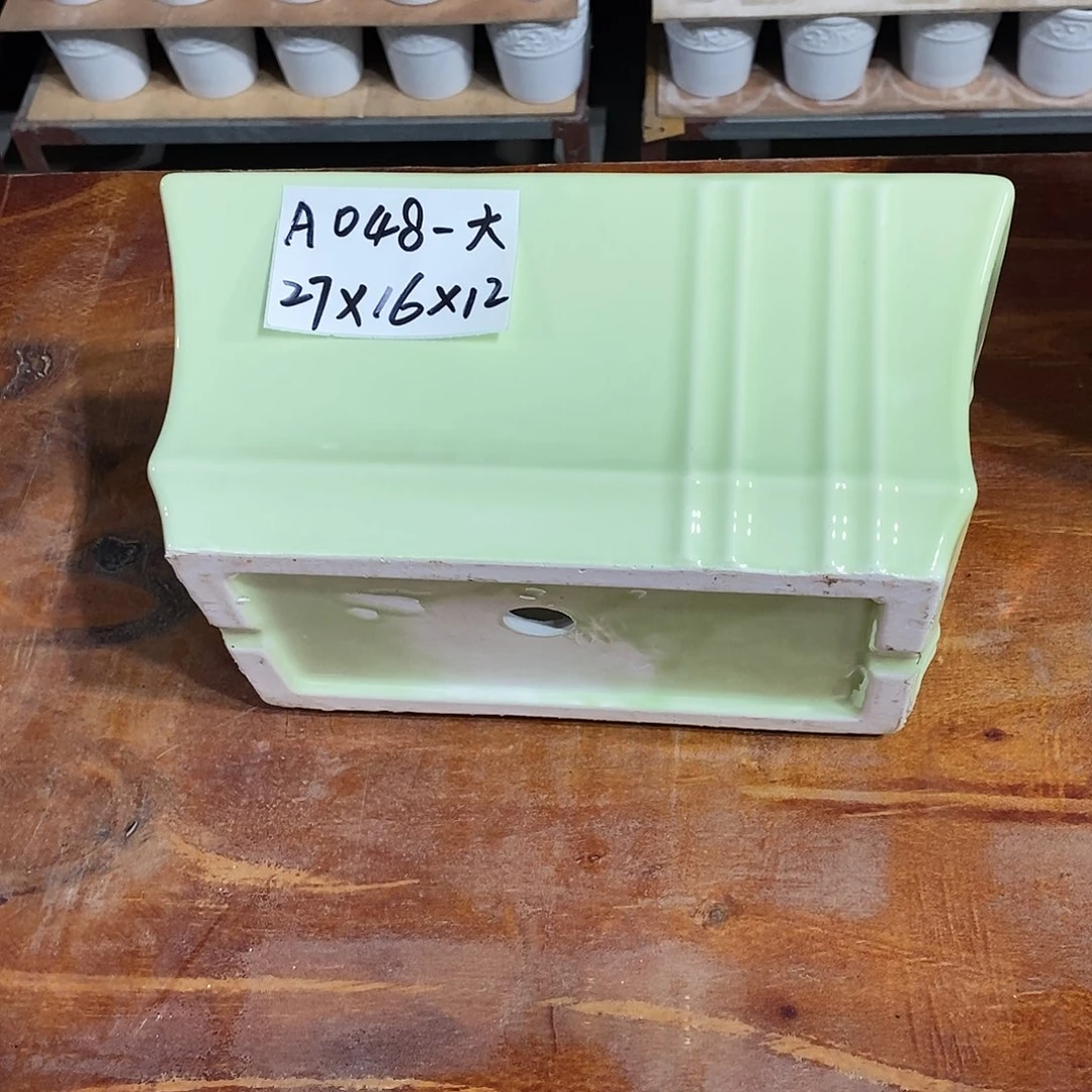 【闪购商品】陶瓷20CM（含）-50CM（不含）微瑕花盆AAA048-1大号