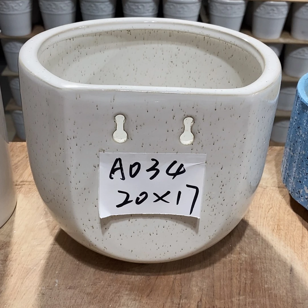【闪购商品】陶瓷20CM（含）-50CM（不含）微瑕花盆AAA034-1