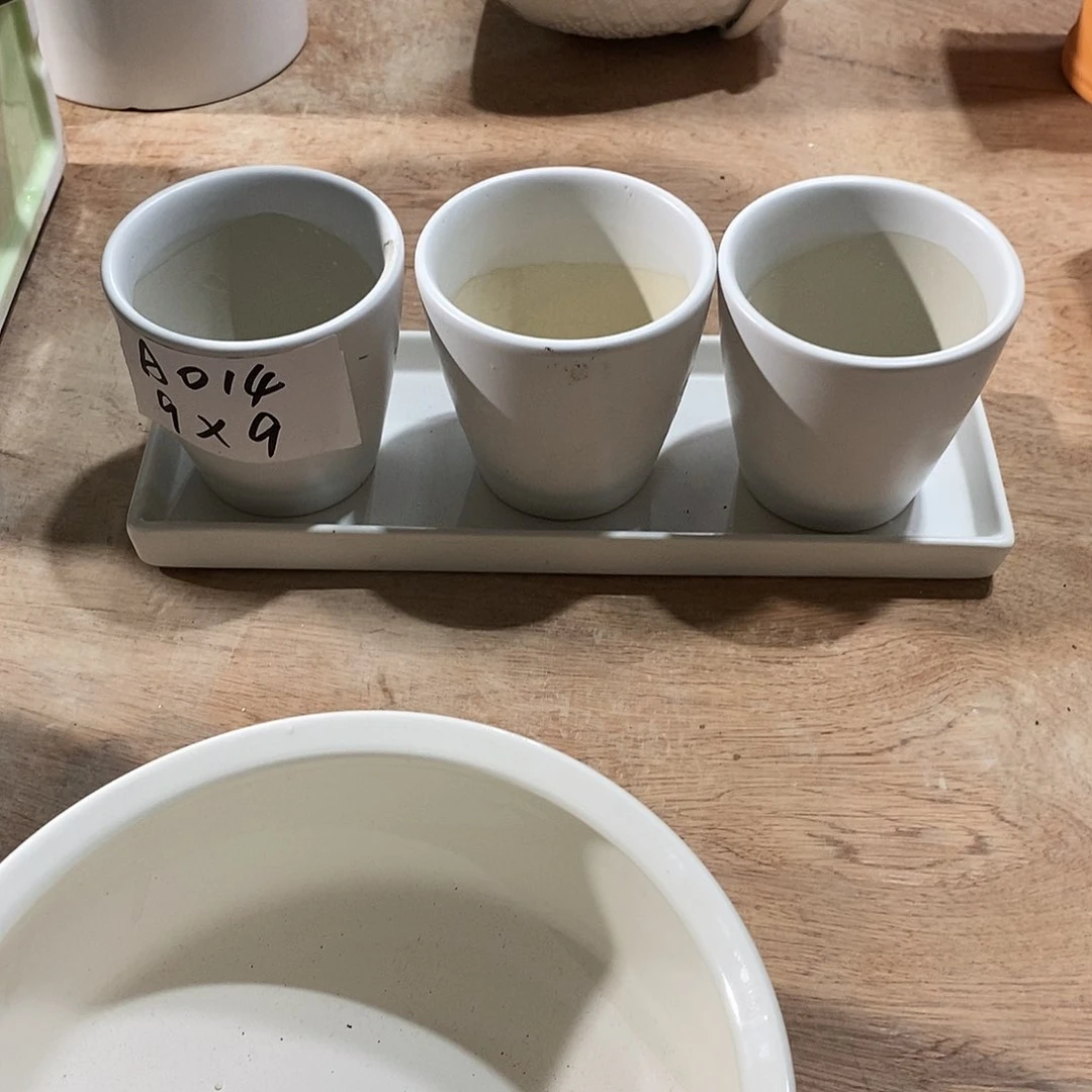 【闪购商品】陶瓷20CM以下微瑕花盆AAA014-1白色