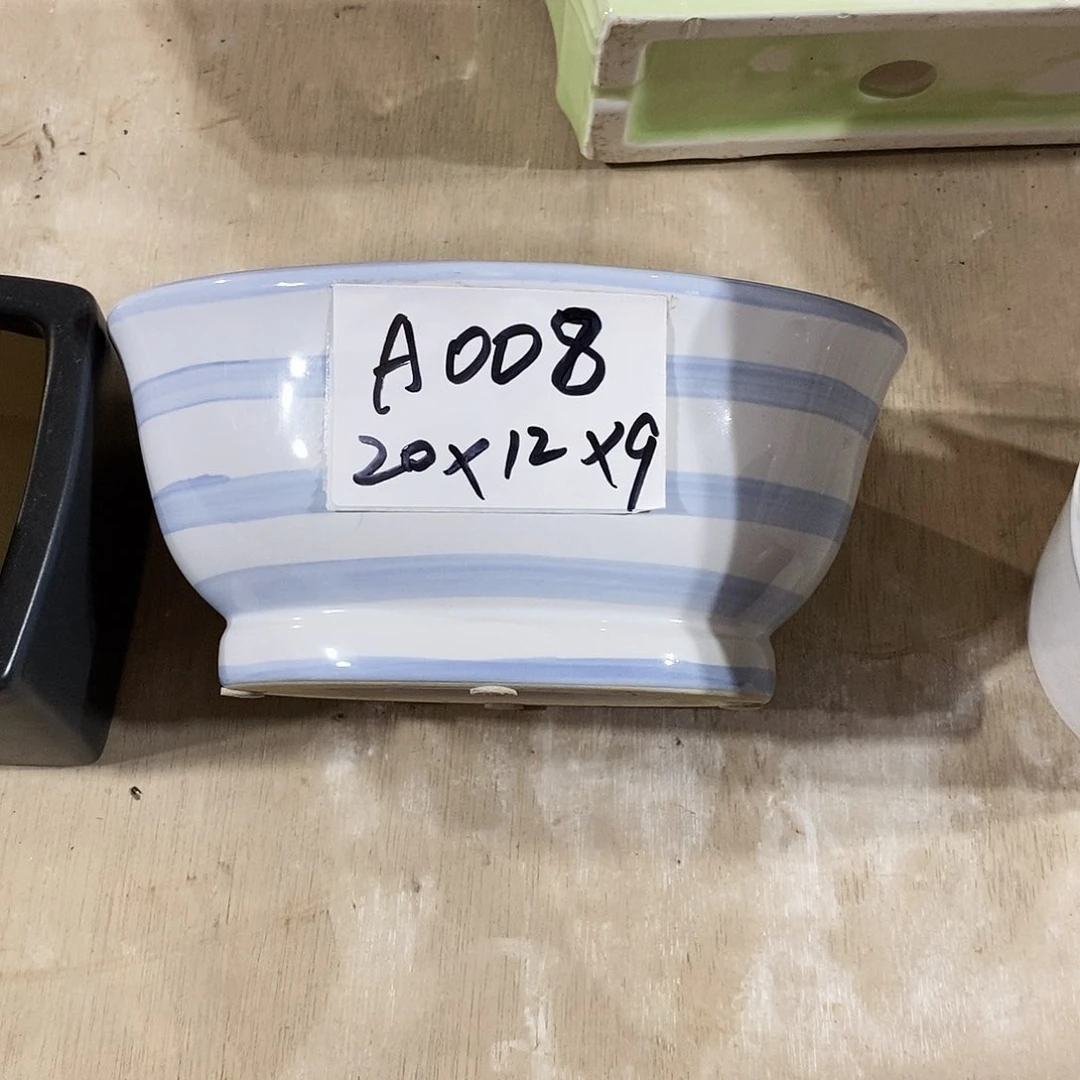 【闪购商品】陶瓷20CM以下微瑕花盆AAA008-1