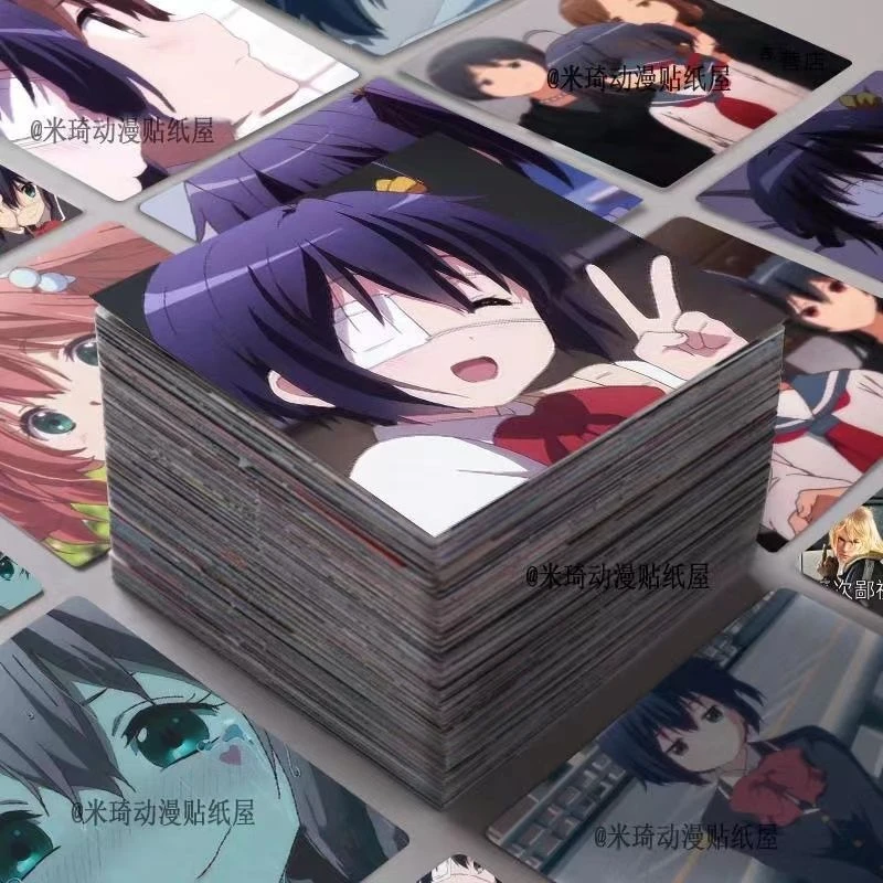 60张日系动漫中二病也要谈恋爱贴纸小鸟游六花勇太智音贴画防水贴