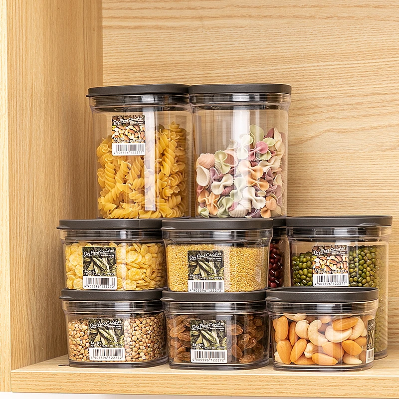 INOMATA日本保鲜罐 保鲜盒 干果存放盒 食品收纳灌 小物收纳盒