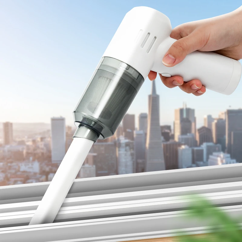 多功能车载手持吸尘器窗槽缝隙清洁除尘神器充电式迷你桌面除灰器