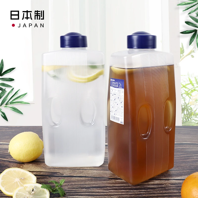 日本进口家用冰箱冷水壶耐高温凉水壶大容量水果茶冷泡瓶饮料扎壶