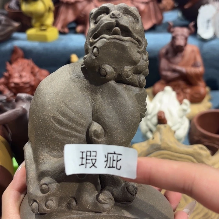 紫砂茶宠紫砂茶宠微瑕尾货听清楚再拍