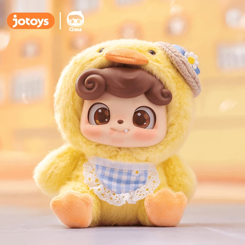 【糯米】正版Q宝动物幼稚园毛绒盲盒