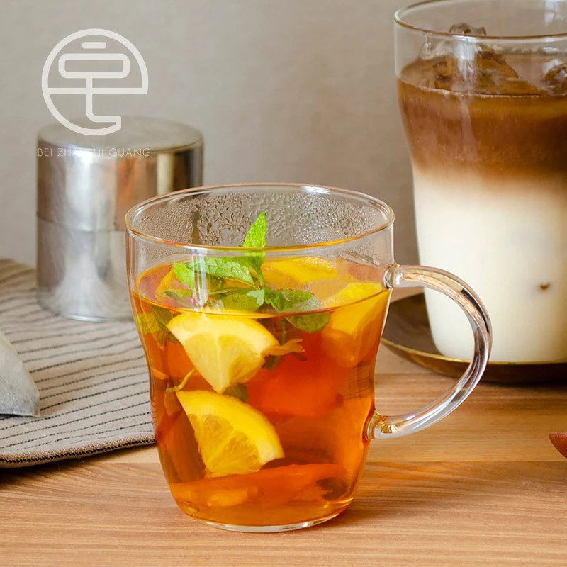 HARIO经典套装。日本耐热玻璃茶杯咖啡杯马克杯透明 洗碗机微波炉