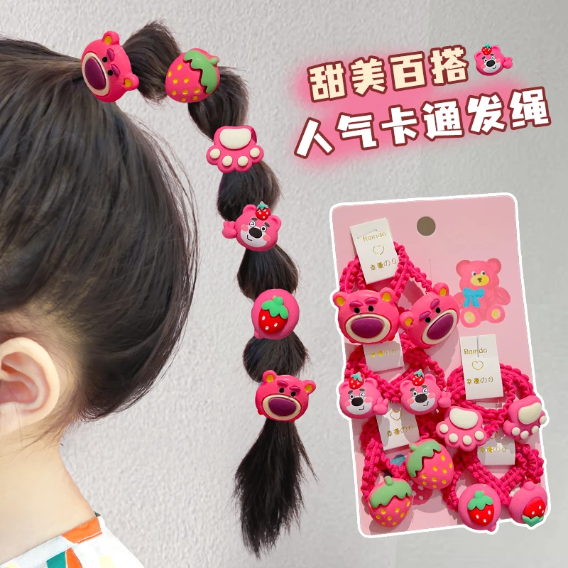 2023年新款儿童头绳发饰可爱卡通宝宝发圈网红小女孩高弹力橡皮筋