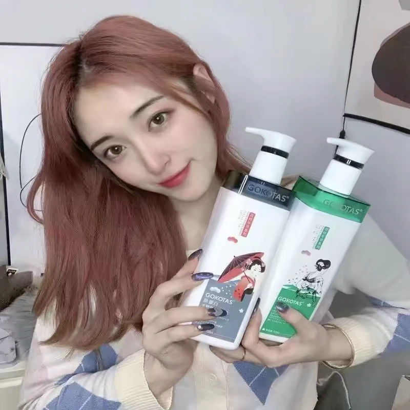 GOKOTAS花样年华肽蛋白轻透蓬松洗发水毛鳞修护精华乳丰盈护发素