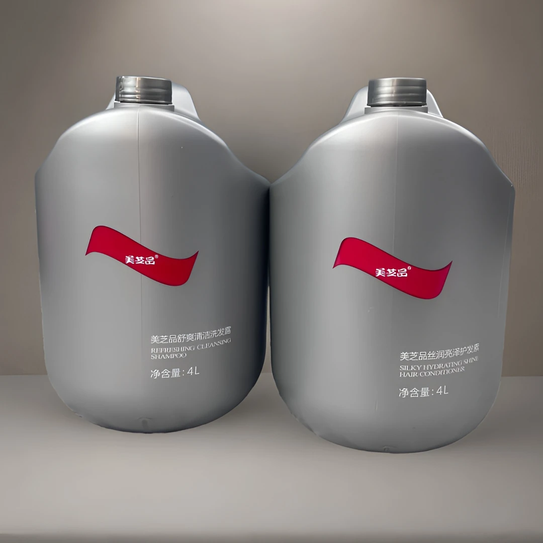 美芝品舒爽清洁洗发露4L美芝品丝润亮泽护发素4L