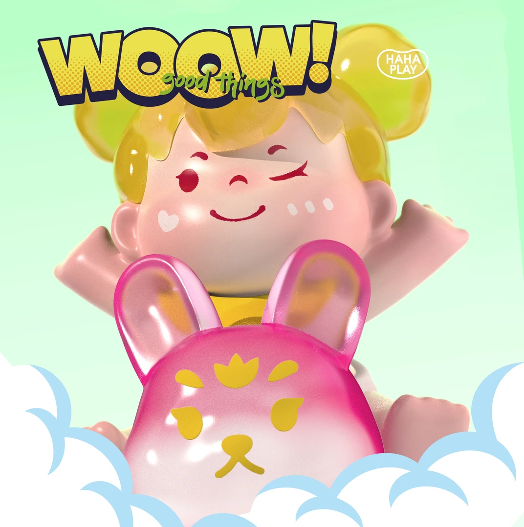 【拆盒】Woow哇嗷小玩伴欢乐出游系列萌粒盲盒