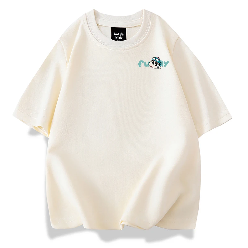 【绿色小新】纯棉高支高密潮牌亲子T恤一家三口圆领儿童通用T恤潮