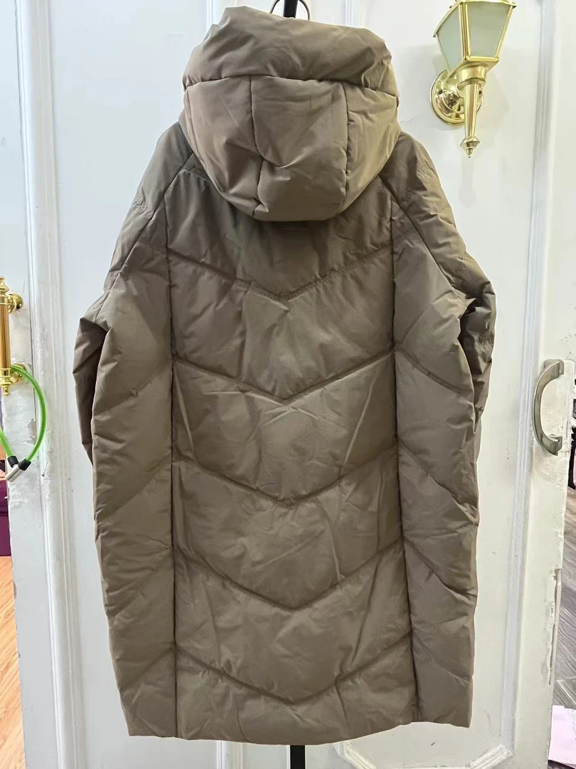 金影奇女士连帽中长款丫丫服休闲百搭8321