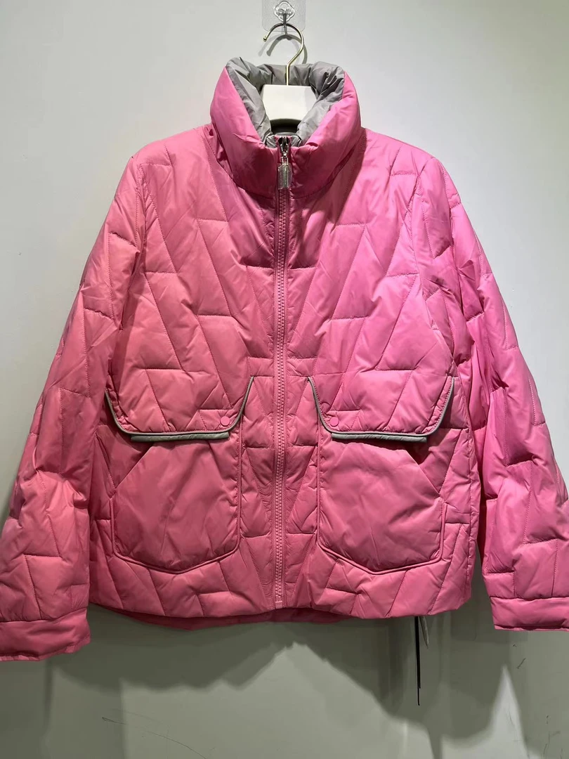 丫丫服女款时尚宽松潮流户外保暖棉服