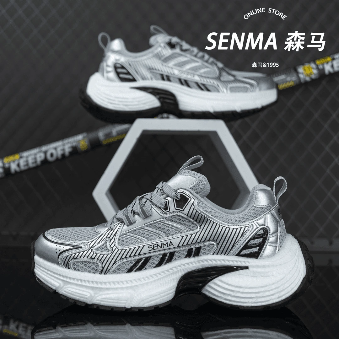 森马SENMA老爹鞋轻便情跑步鞋休闲百搭鞋国潮品牌轻奢明星同款鞋