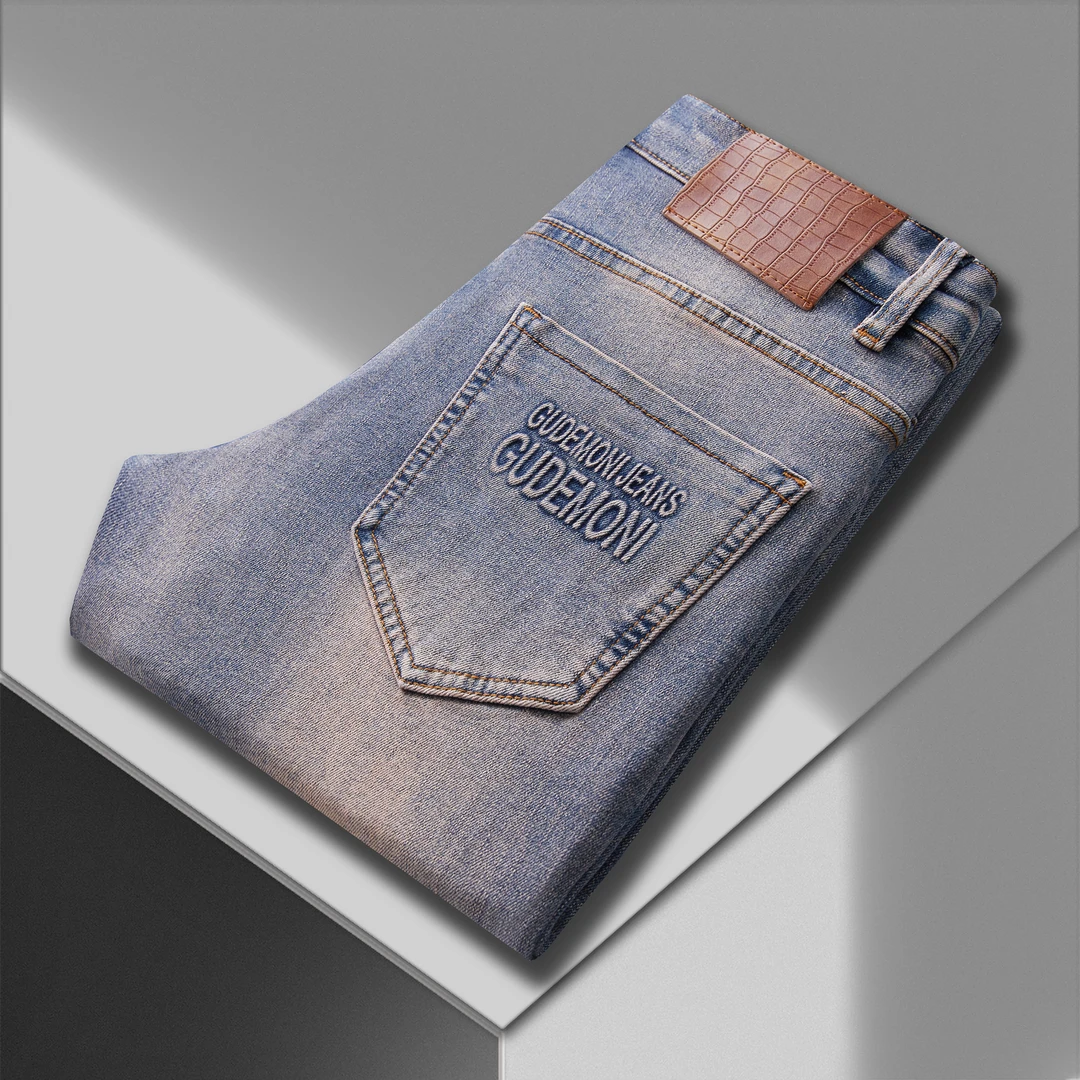 秋冬厚款欧货八分裤牛仔裤男款修身小脚弹力1米6小个子九分裤长裤