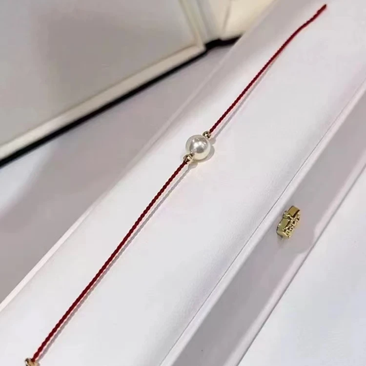 合金仿珍珠手链 【维维】工艺绳手链WW 9372