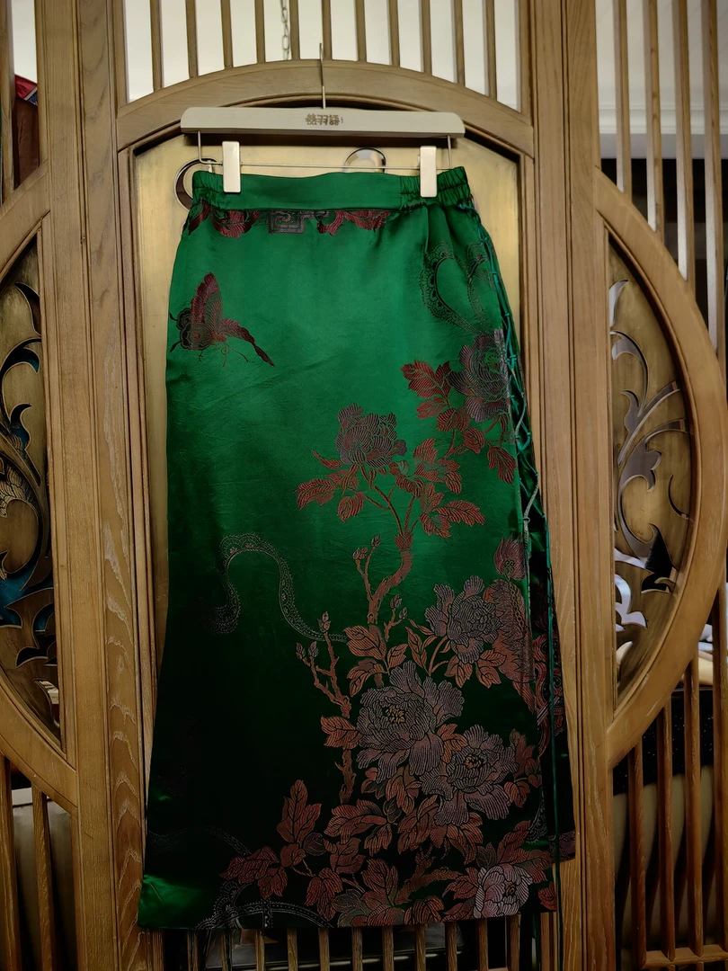 国风爆款棉裙新中式