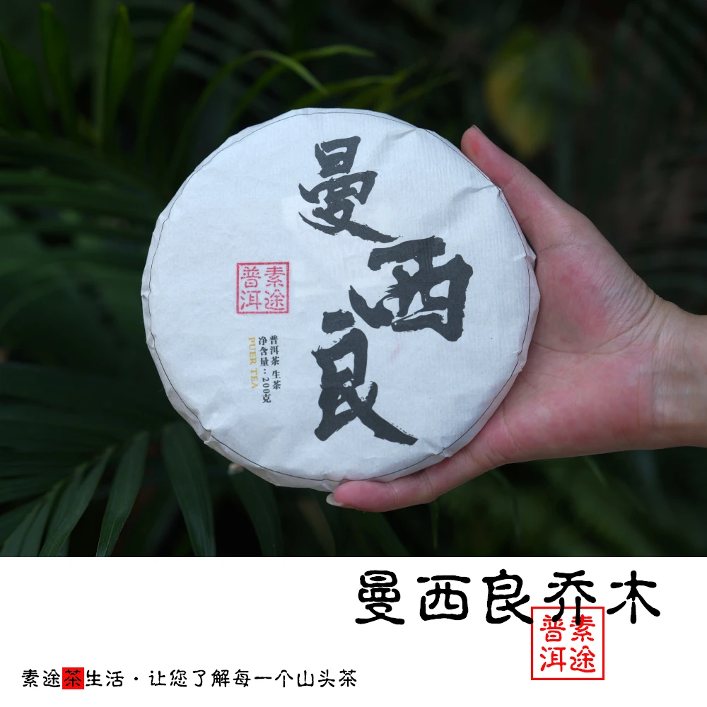2024年云南普洱茶生茶勐海勐宋曼西良春茶乔木普洱生茶散茶茶叶
