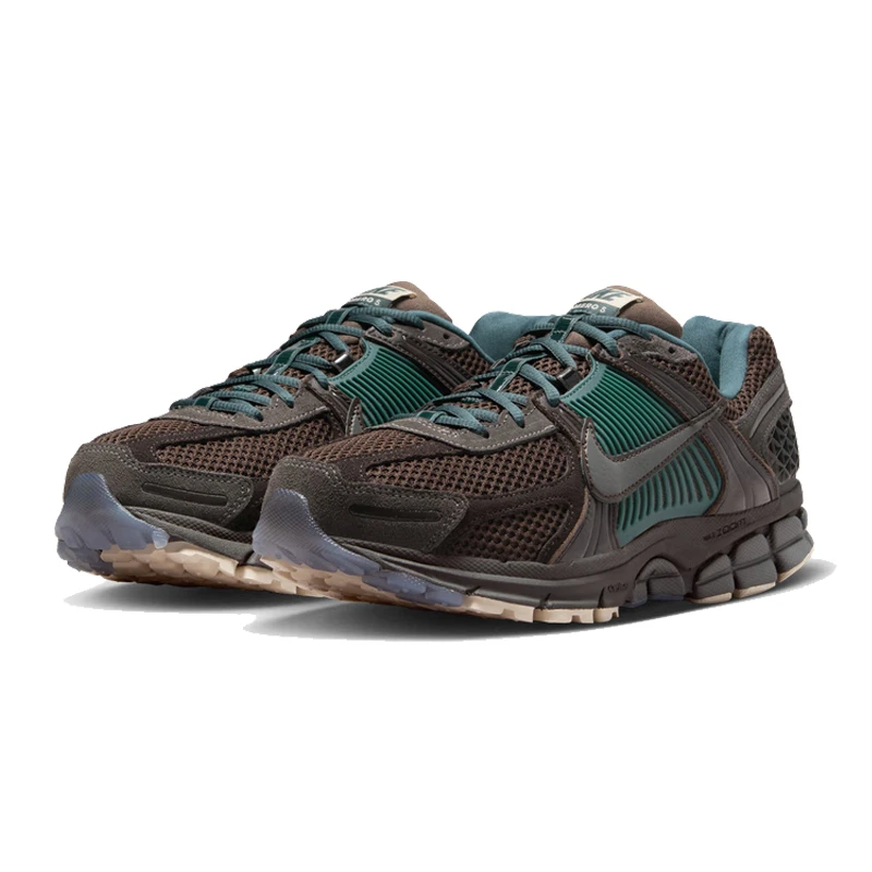 NIKE/耐克男鞋新款VOMERO 5 丛林绿复古软底运动跑步鞋FQ8174-237