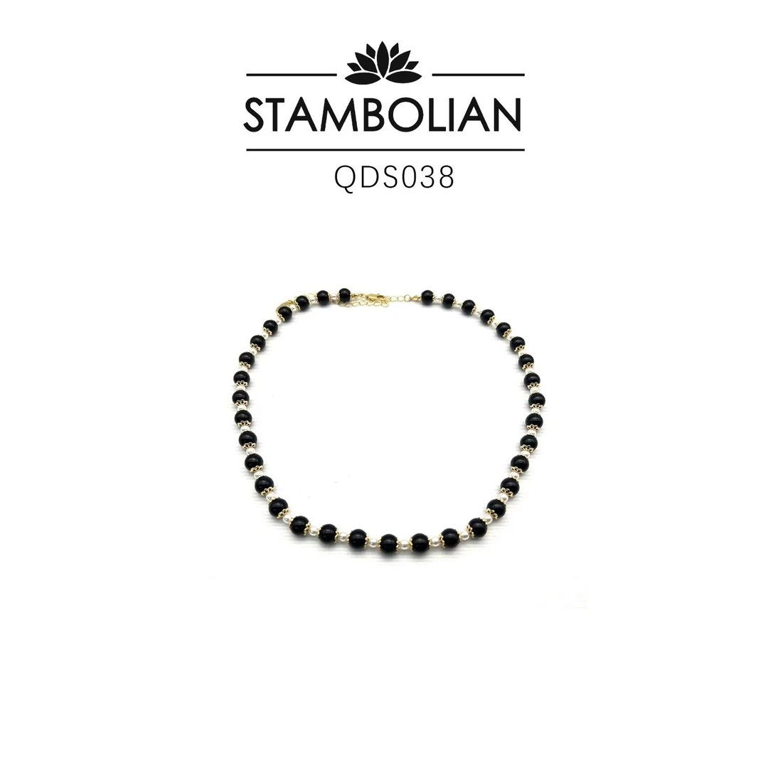 项链 设计大气简约精致项链～QDS038