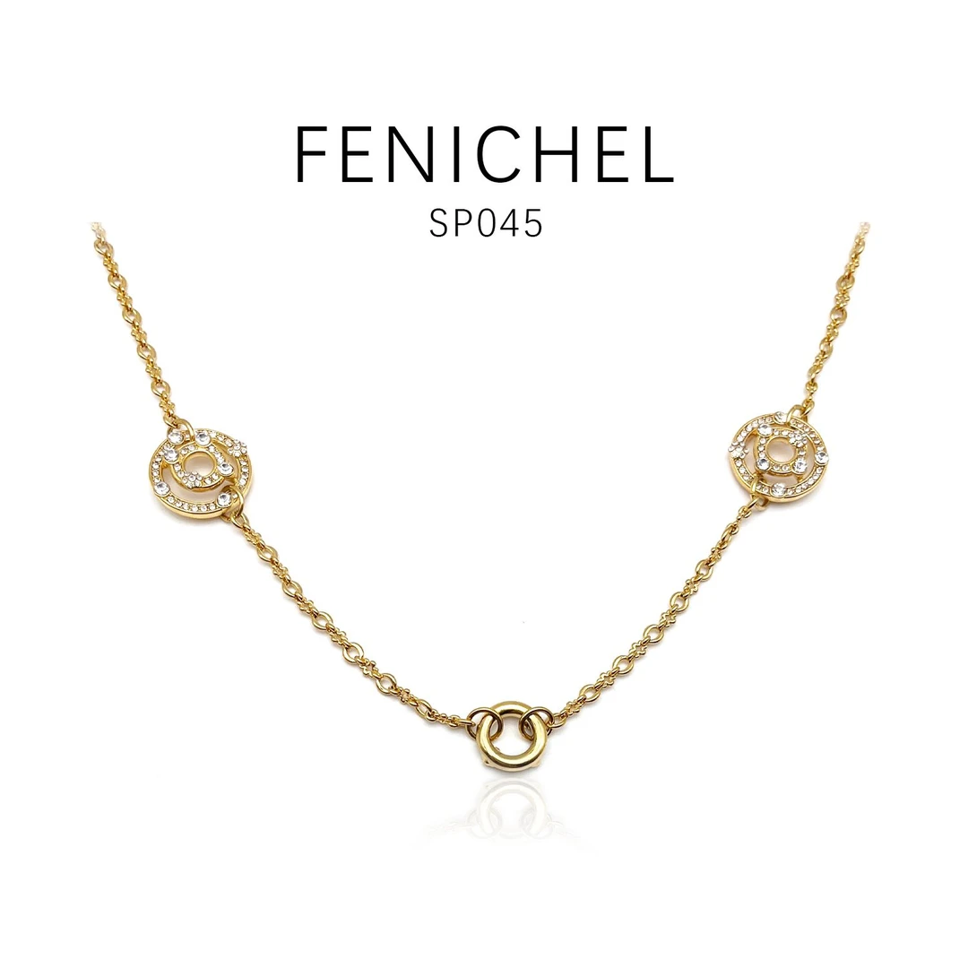 铜合金项链 设计款优雅时尚气质百搭项链~SP045