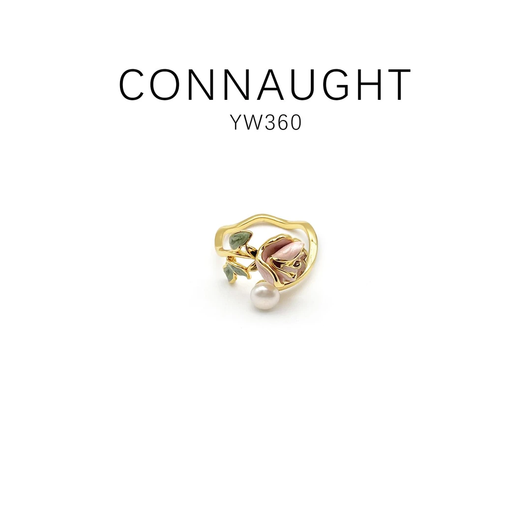 铜合金戒指 设计款优雅时尚轻奢百搭戒指~YW360