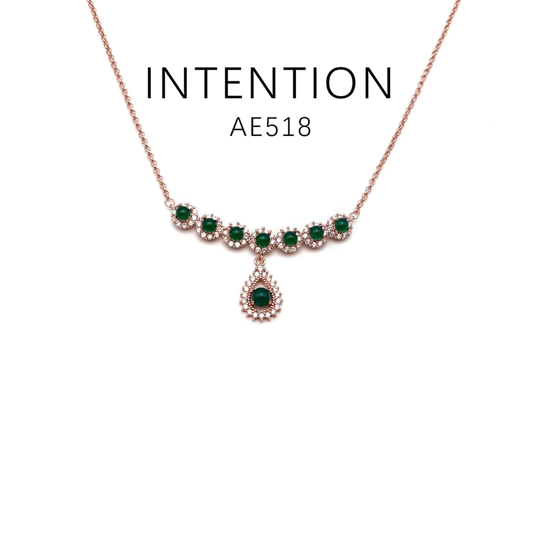 项链 设计款优雅时尚轻奢百搭项链~AE518