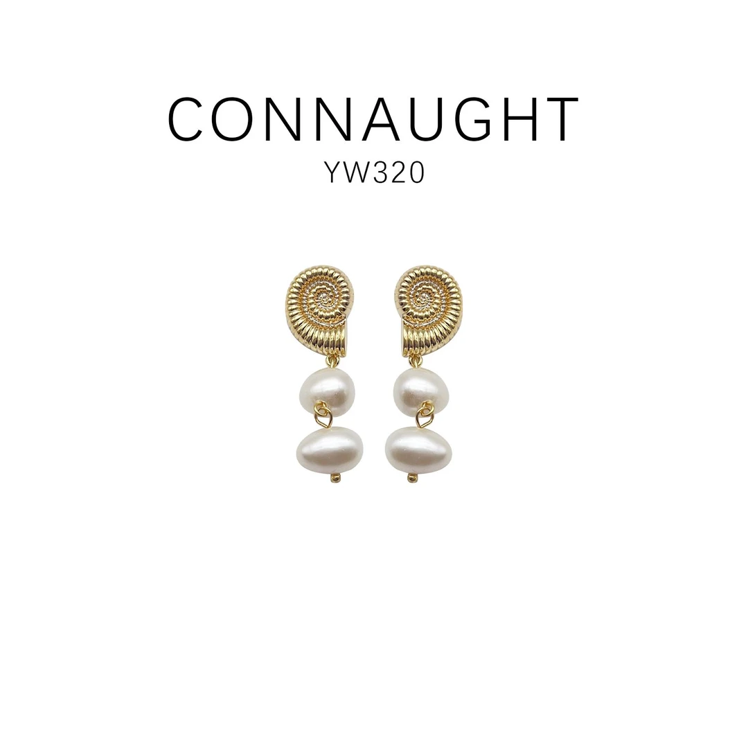 铜合金耳饰 经典款优雅时尚气质百搭轻奢耳饰~YW320