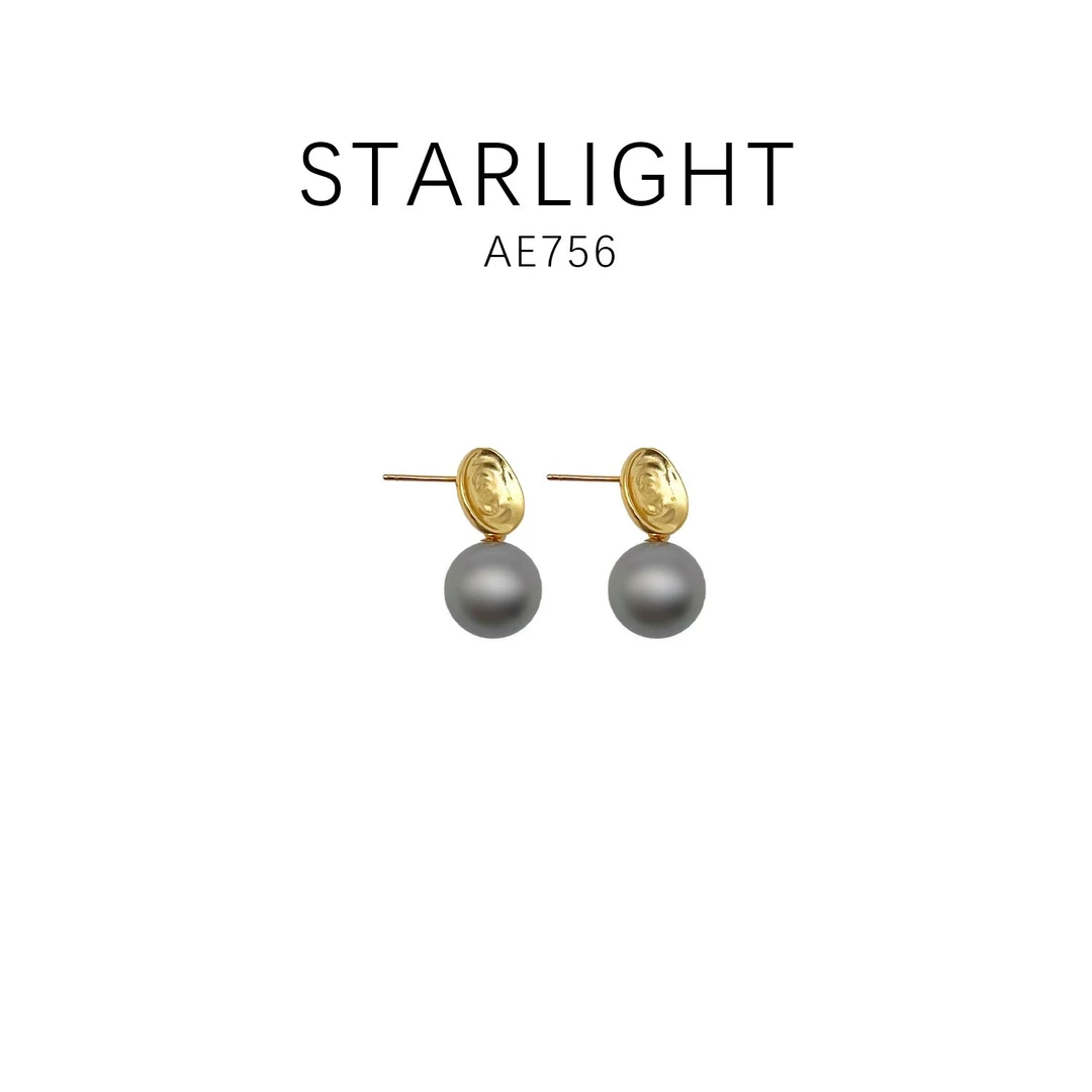 铜合金耳饰 时尚大气百搭耳饰(13.9mm)~AE756